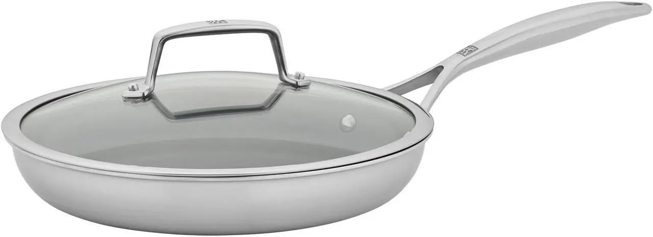 Main image of ZWILLING Energy Plus 10-inch Stainless Steel Ceramic Nonstick Fry Pan with Lid