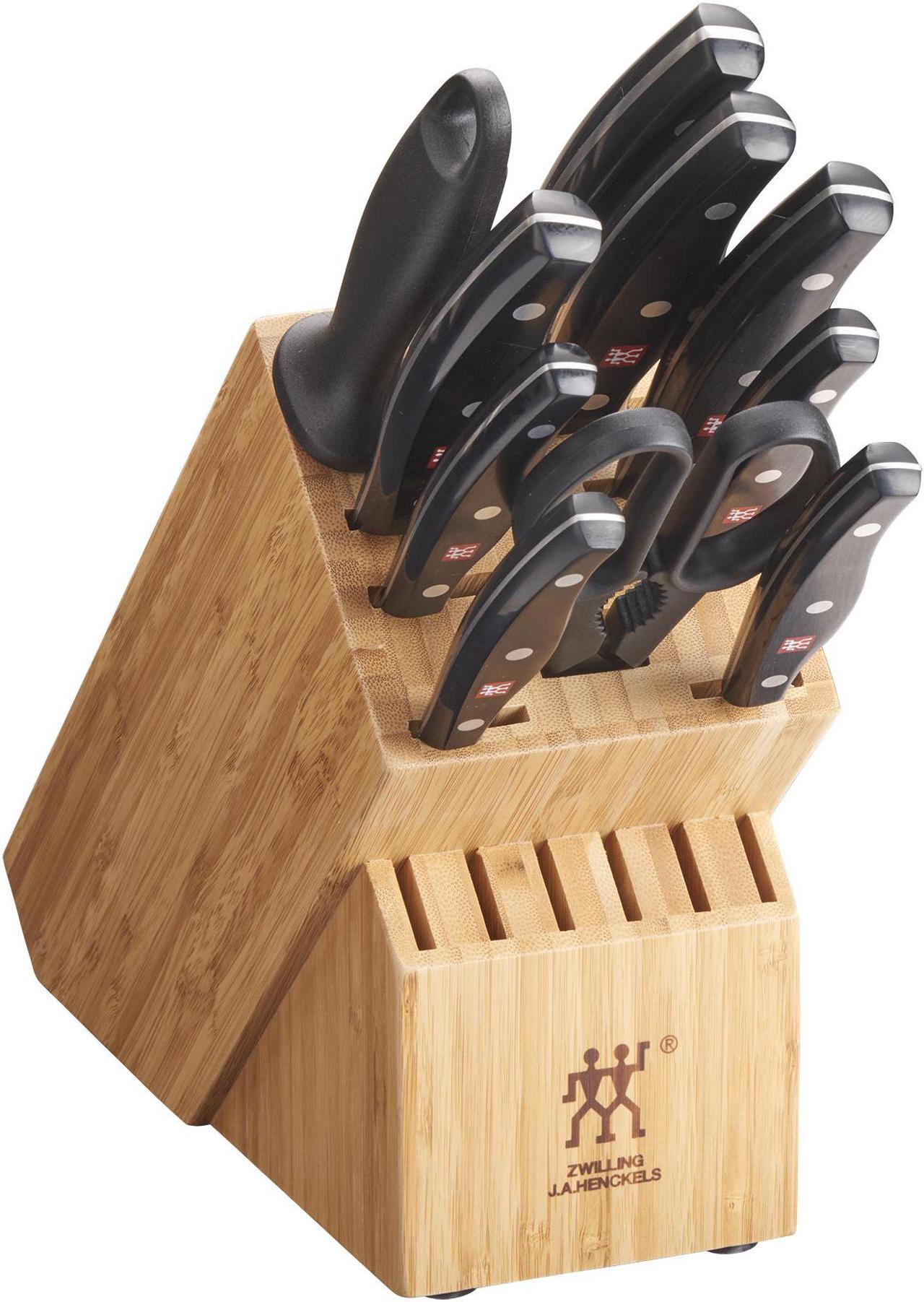 Alt view image 2 of 8 - Henckels Twin Signature - 11 PC Knife Block Set
