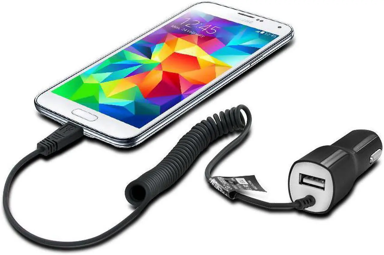 Main image of Muvit Rapid 2.1A Premium Micro USB Car Charger with USB Port