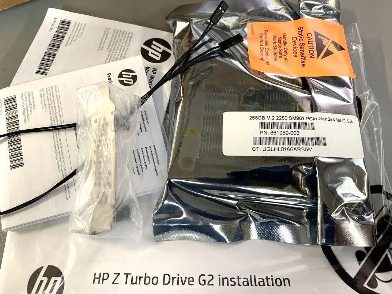 Alt view image 6 of 7 - HP Z Turbo Drive 256GB PCIe Solid State Drive