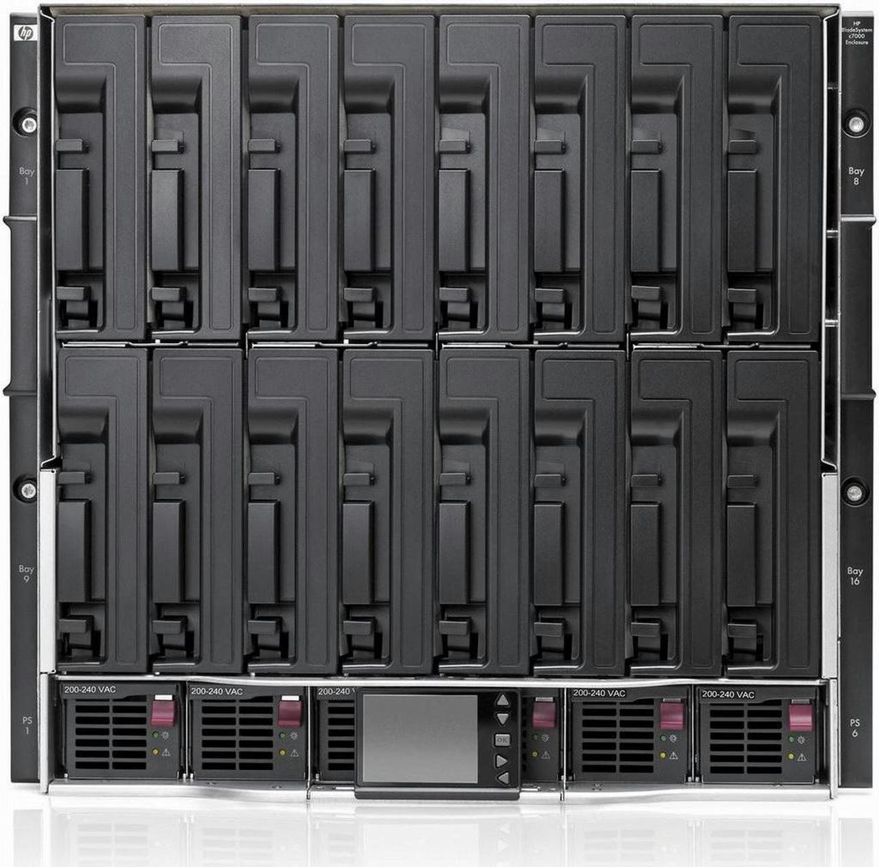 Alt view image 3 of 9 - HP 507019-B21 BLc7000 Rackmount Enclosure