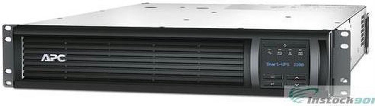 Alt view image 3 of 3 - APC SMT2200R2X180 SMART-UPS 2200VA 1980W 120V 2U RACKMOUNT POWER BACKUP SMT2200RM2U WITH AP9630 -NEW BATTERIES