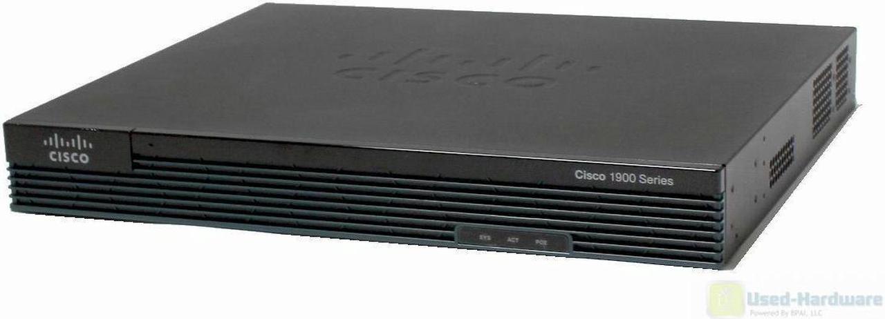 Alt view image 2 of 13 - Cisco 1921 Series Integrated Services Router, CISCO1921-SEC/K9, Lifetime Wty