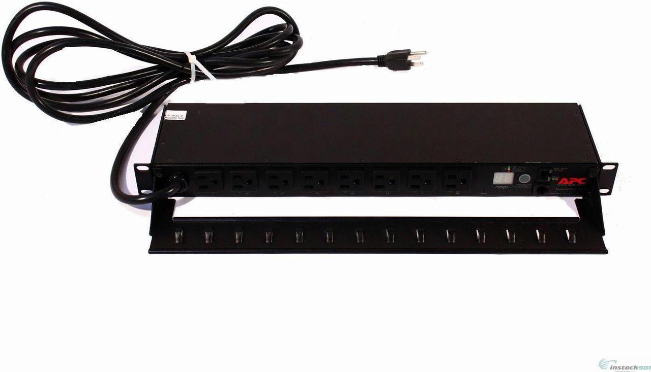 Refurbished: APC AP7900 1U Switched Rack PDU - Rack Mountable - 120V AC ...