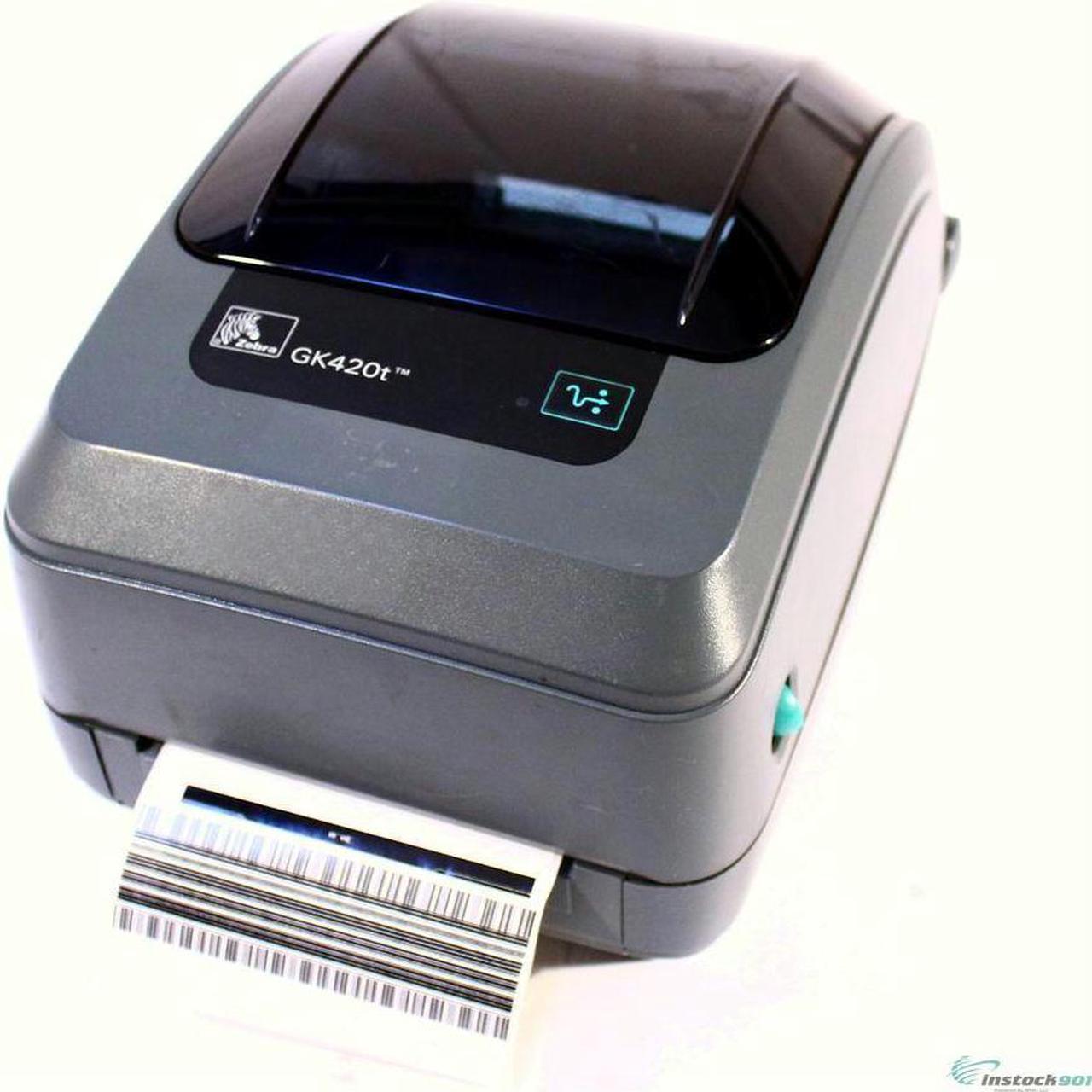 Zebra GK420t GK42-100210-000 Thermal Label Printer Network & USB