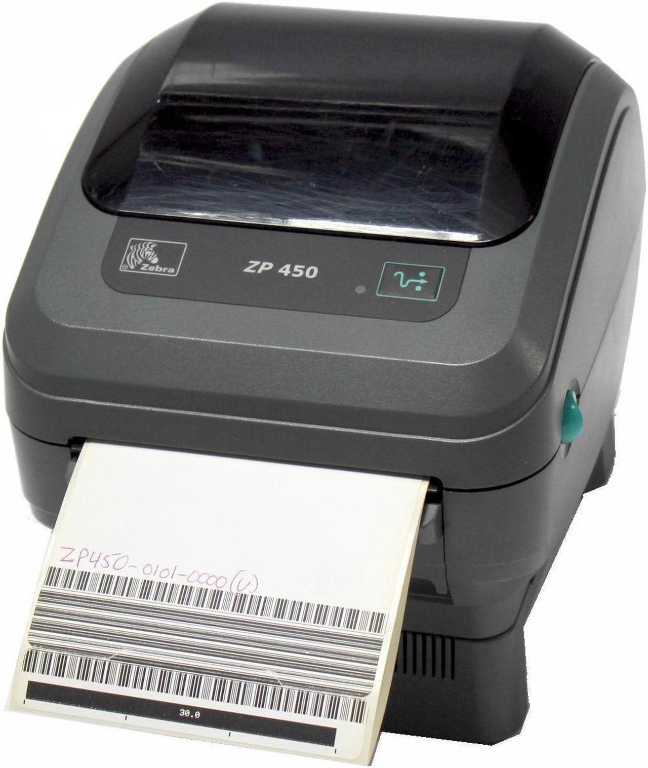 Zebra ZP450 ZP450-0101-0000 Direct Thermal Barcode Label Printer Serial USB 200DPI