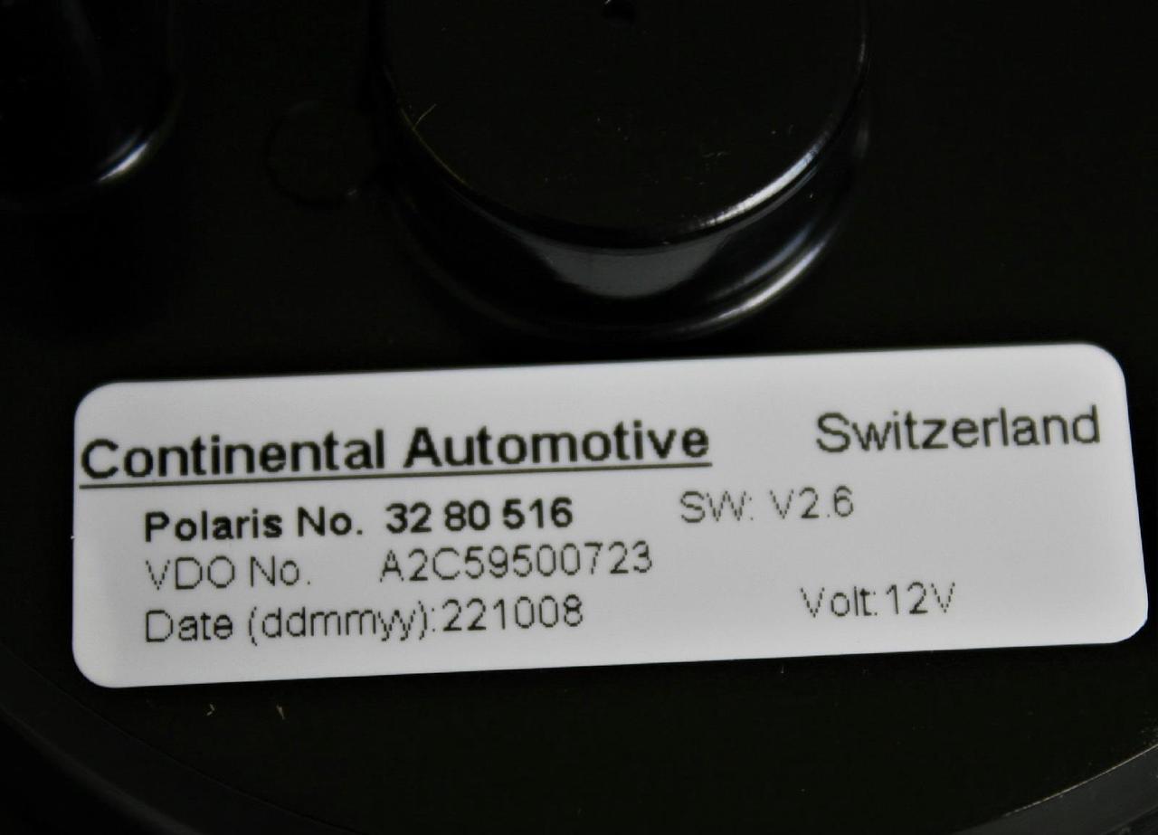 Alt view image 3 of 3 - Polaris 3280516 RZR "S" 800 ATV Speedometer Cluster gauge 110mm w Fuel 100kMH 60MPH OEM