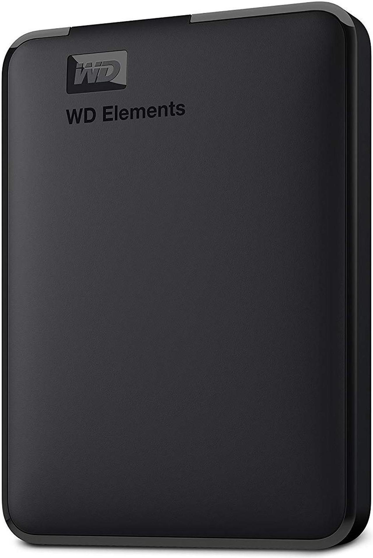 WD 5TB Elements Portable Storage USB 3.0 Model WDBU6Y0050BBK-WESN Black