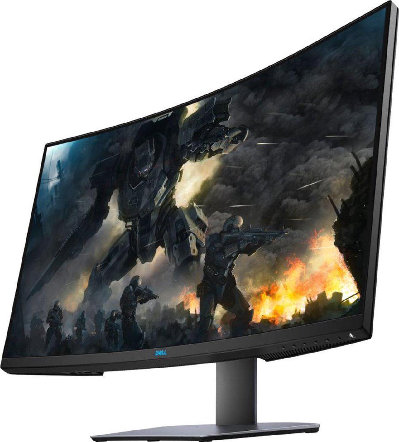 Alt view image 4 of 20 - Dell - 32" LED Curved QHD FreeSync Monitor with HDR
S3220DGF