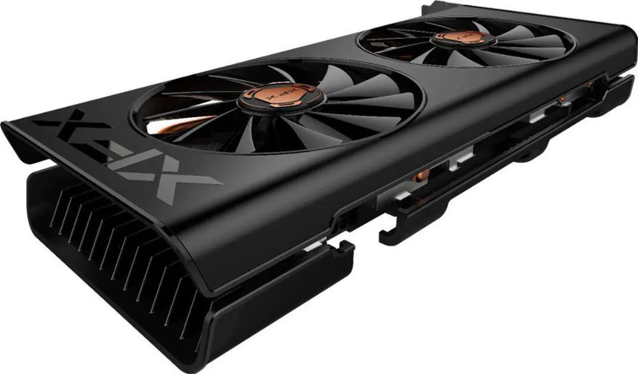 Alt view image 2 of 4 - XFX - THICC II Pro AMD Radeon RX 5500 XT 8GB GDDR6 PCI Express 4.0 Graphics Card - Black
RX-55XT8DFDR