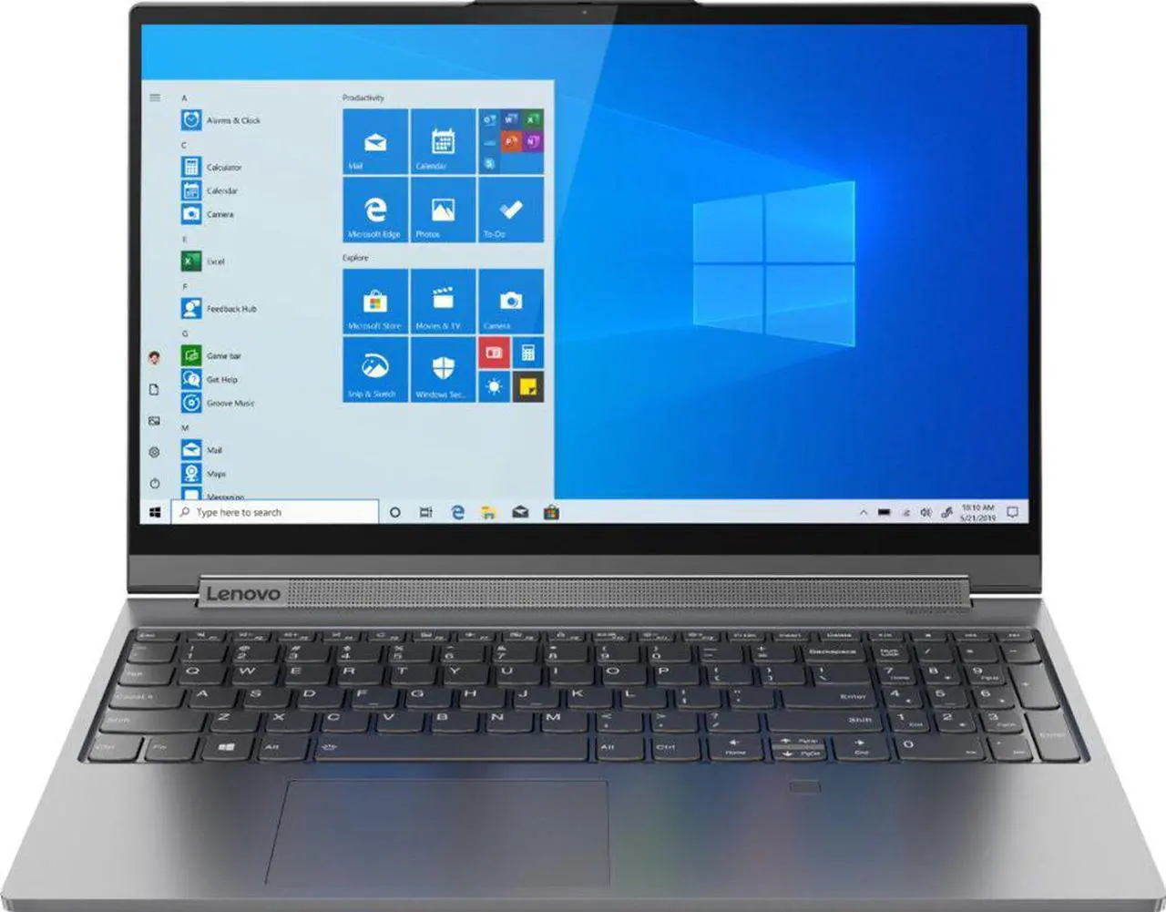 Alt view image 6 of 6 - Lenovo 81TE0000US Yoga C940-15.6" FHD Touch - i7-9750H - NVIDIA GTX 1650-16GB - 512GB SSD - Gray Touchscreen Tablet Laptop Notebook