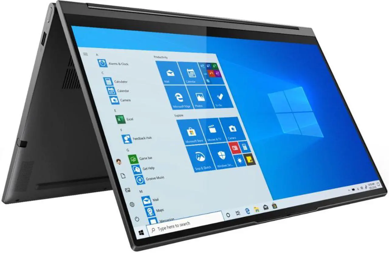 Alt view image 3 of 6 - Lenovo 81TE0000US Yoga C940-15.6" FHD Touch - i7-9750H - NVIDIA GTX 1650-16GB - 512GB SSD - Gray Touchscreen Tablet Laptop Notebook