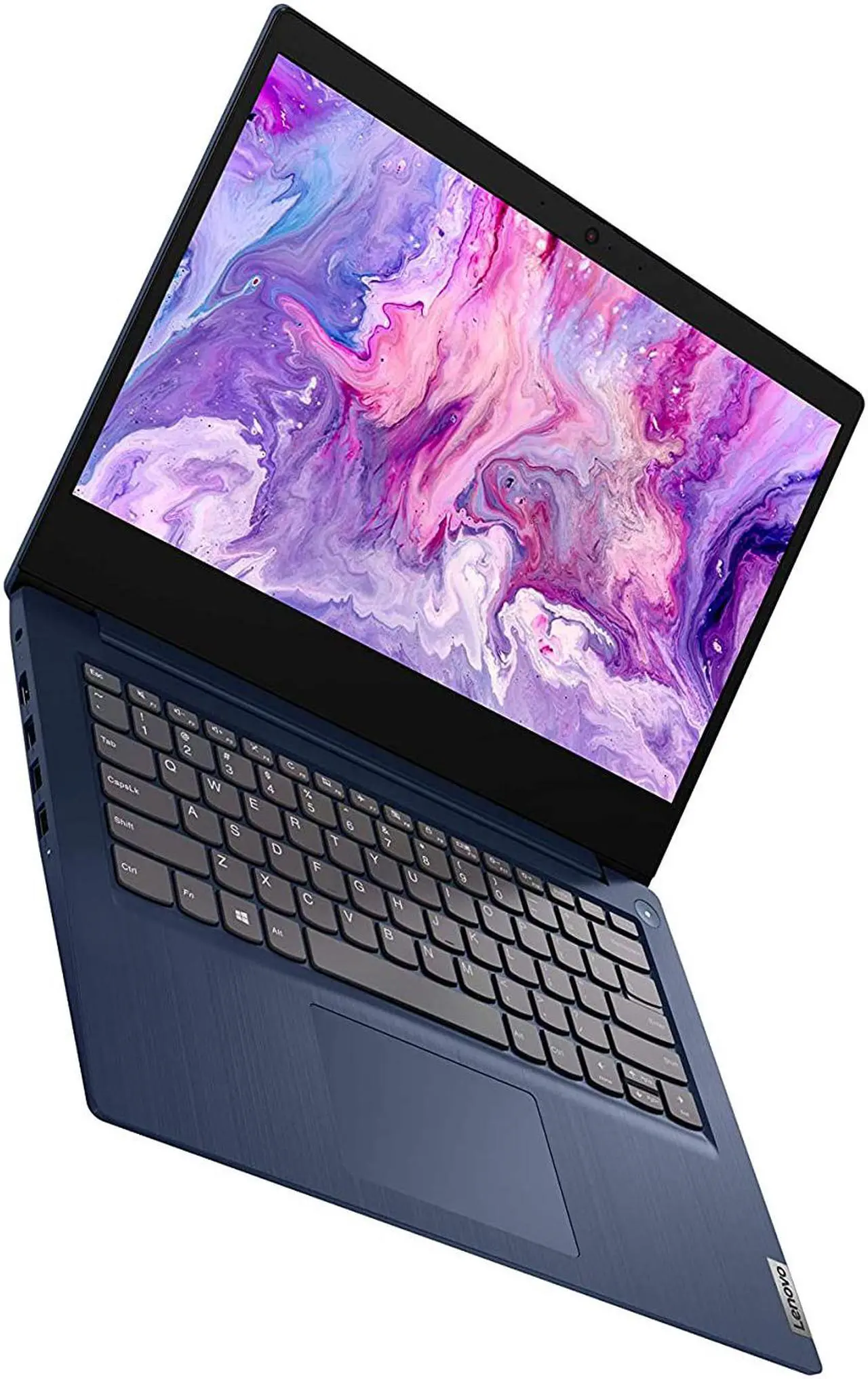 Alt view image 7 of 20 - Lenovo IdeaPad 3 14" Laptop, 14.0" FHD (1920 x 1080) Display, AMD Ryzen 5 3500U Processor, 8GB DDR4 RAM, 256GB SSD, AMD Radeon Vega 8 Graphics, Narrow Bezel, Windows 10, 81W0003QUS, Notebook PC Blue