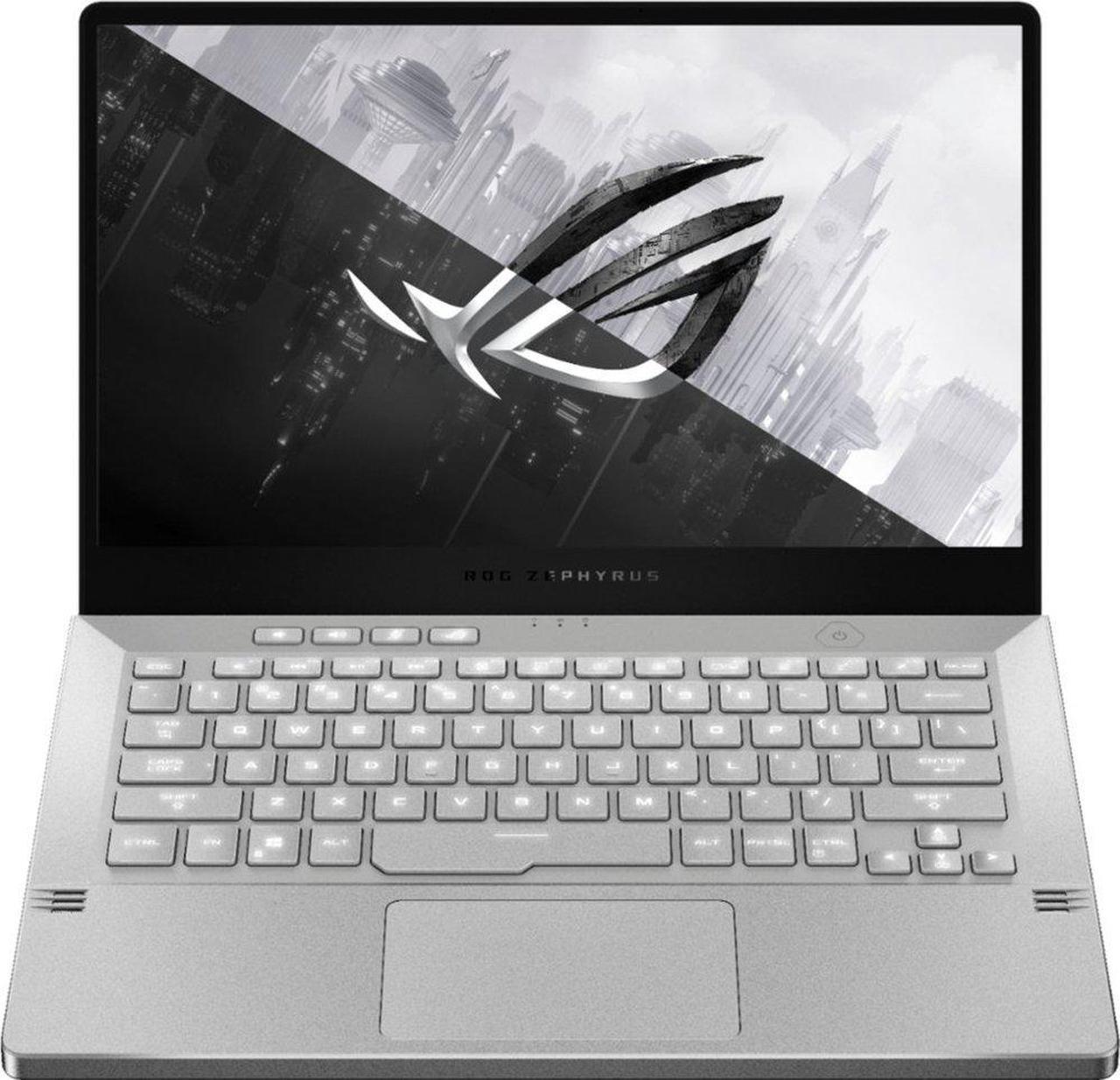 Main image of ASUS - ROG Zephyrus G14 14" Gaming Laptop - AMD Ryzen 9 - 16GB Memory - NVIDIA GeForce RTX 2060 Max-Q - 1TB SSD - Moonlight White GA401IV-BR9N6 Notebook PC Computer