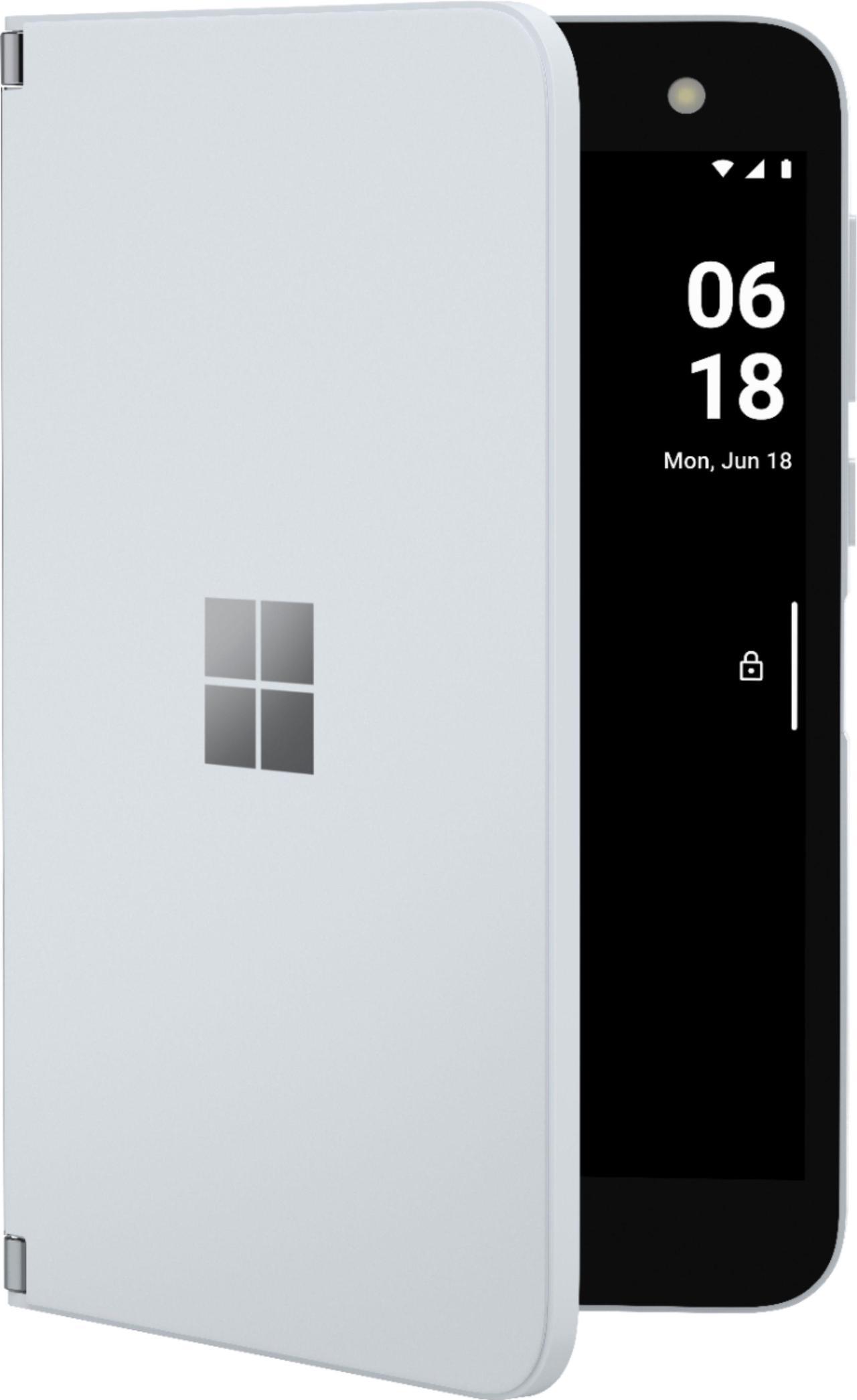 Alt view image 4 of 6 - Microsoft Surface Duo 256GB (Unlocked) - Glacier Cell Phone Smart Phone TGM-00001 Android 10
