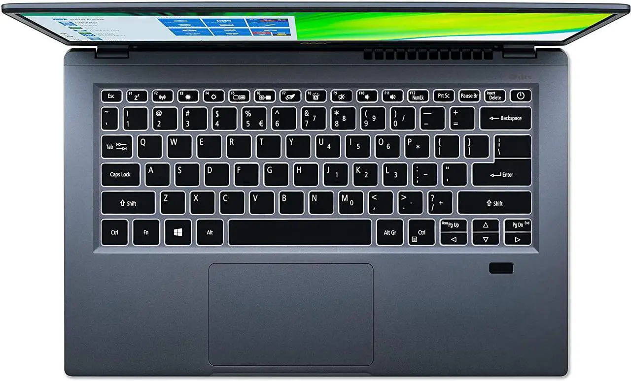 Alt view image 6 of 11 - Acer Swift 3X Thin & Light Laptop, 14" Full HD, 11th Gen Intel Core i7-1165G7, Intel Iris Xe Max, 16GB LPDDR4X, 1TB NVMe SSD, Intel Wi-Fi 6, Fingerprint Reader, Back-lit Keyboard, SF314-510G-767Y