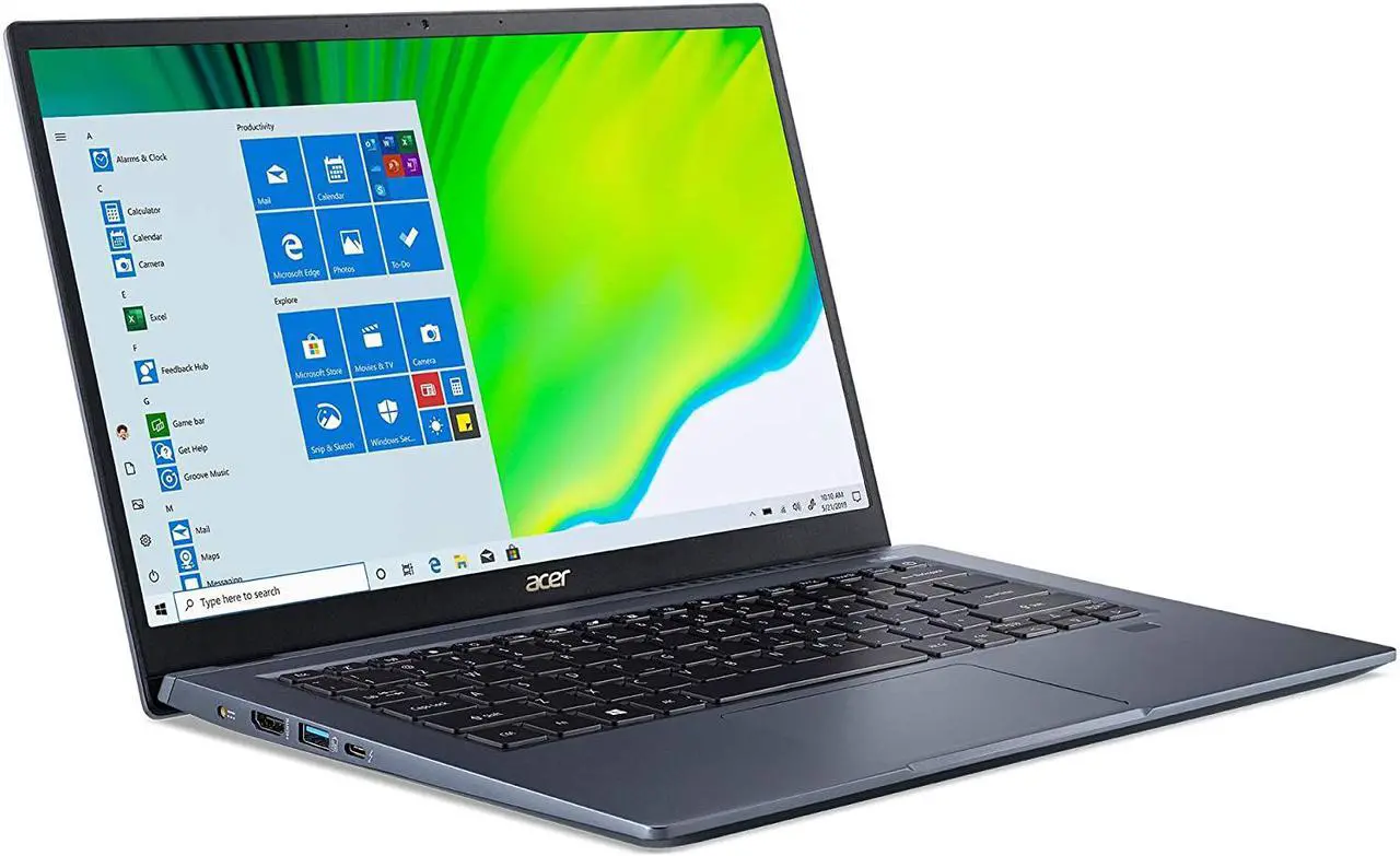 Main image of Acer Swift 3X Thin & Light Laptop, 14" Full HD, 11th Gen Intel Core i7-1165G7, Intel Iris Xe Max, 16GB LPDDR4X, 1TB NVMe SSD, Intel Wi-Fi 6, Fingerprint Reader, Back-lit Keyboard, SF314-510G-767Y