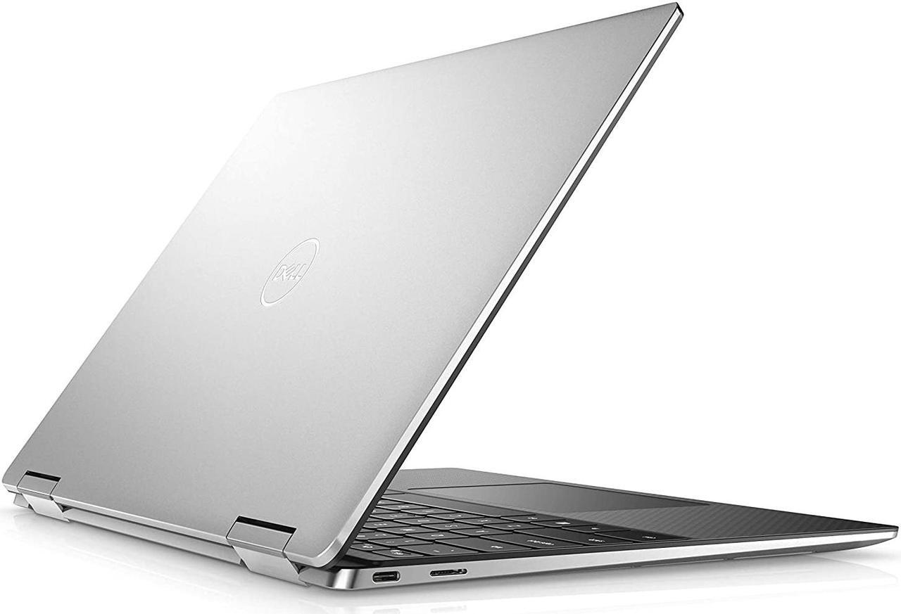Alt view image 7 of 8 - Dell XPS 2in1 9310, 13.4 inch FHD+ Touch Laptop, Intel Core i7-1165G7, 32GB 4267MHz LPDDR4x RAM, 512GB SSD, Intel Iris Xe Graphics, Windows 10 Home - Platinum Silver with Black Palmrest (Latest Model)