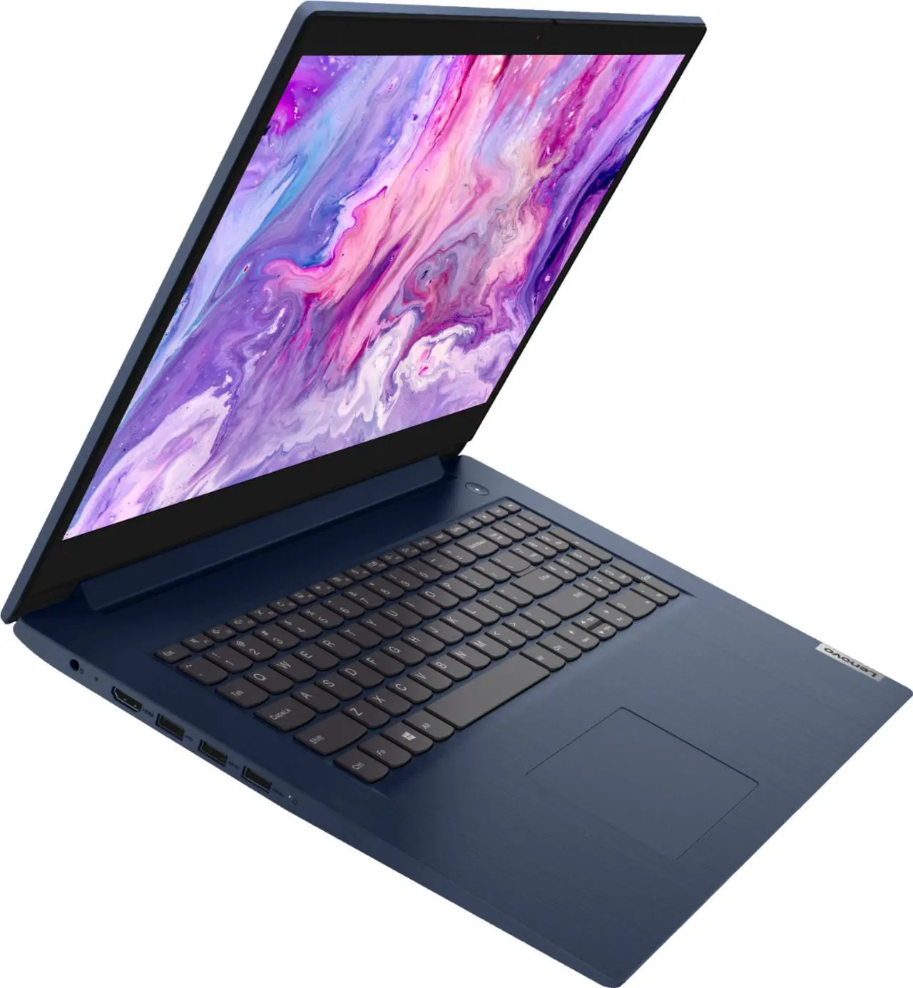Alt view image 5 of 11 - Lenovo - Ideapad 3 17 17" Laptop - Intel Core i5 - 8GB Memory - 1024GB HDD - Abyss Blue
81WF004CUS Notebook PC Computer