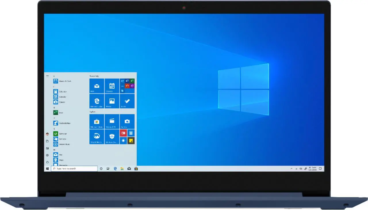 Alt view image 3 of 11 - Lenovo - Ideapad 3 17 17" Laptop - Intel Core i5 - 8GB Memory - 1024GB HDD - Abyss Blue
81WF004CUS Notebook PC Computer