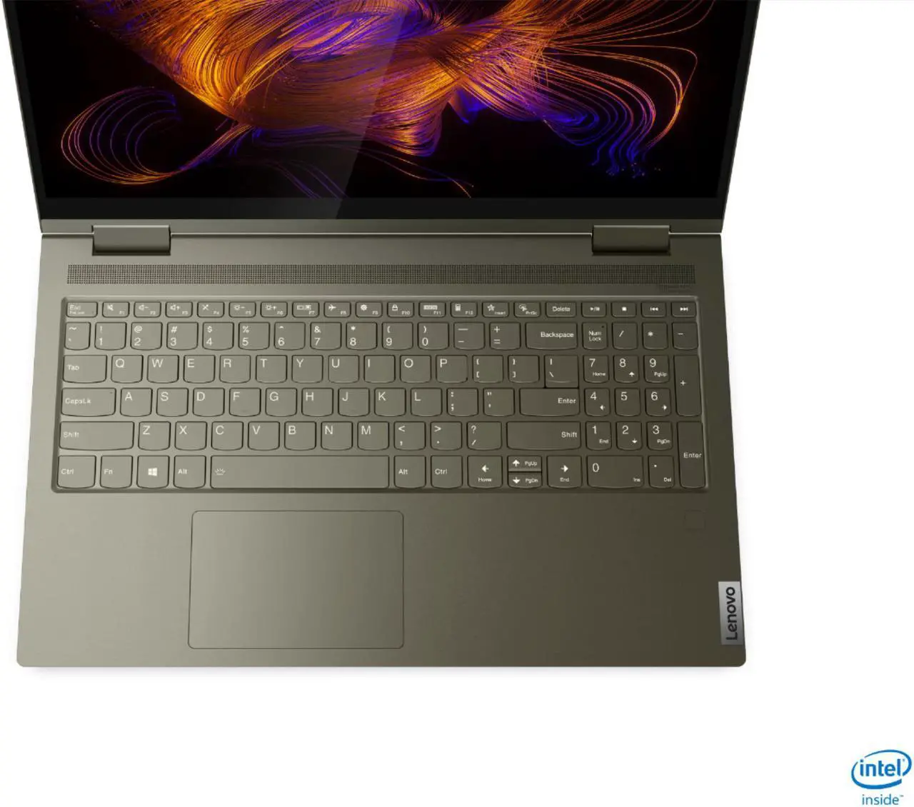Alt view image 2 of 4 - Lenovo - Yoga 7i 2-in-1 15.6" Touch Screen Laptop - Intel Evo Platform Core i7 - 12GB Memory - 512GB Solid State Drive - Dark Moss Tablet 82BJ0003US