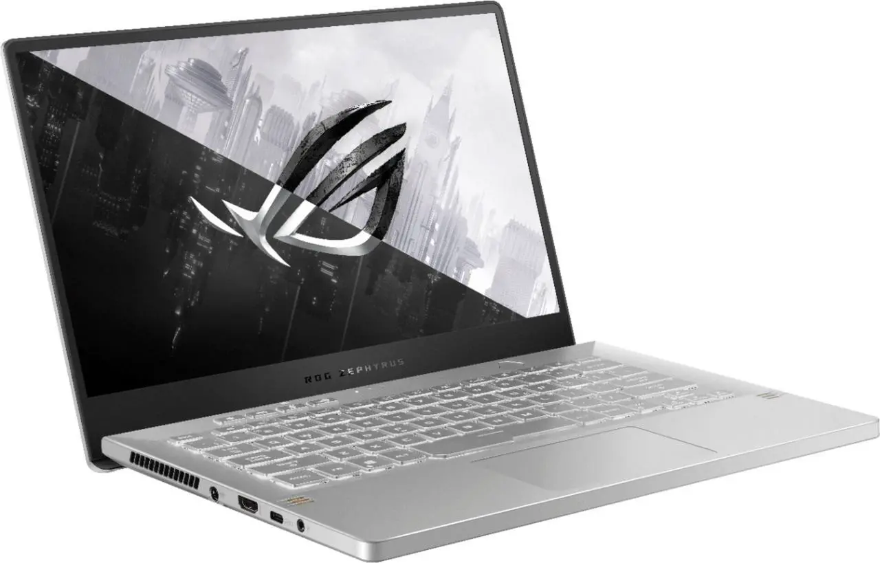 Alt view image 5 of 13 - ASUS - ROG Zephyrus 14" Gaming Laptop - AMD Ryzen 9 - 16GB Memory - NVIDIA GeForce RTX 3060 - 1TB SSD - Moonlight White - Moonlight White Notebook GA401QM-211.ZG14