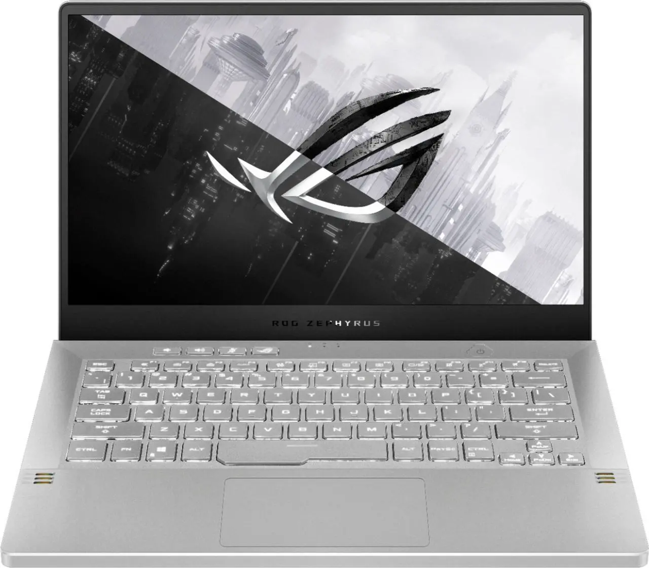 Alt view image 6 of 13 - ASUS - ROG Zephyrus 14" Gaming Laptop - AMD Ryzen 9 - 16GB Memory - NVIDIA GeForce RTX 3060 - 1TB SSD - Moonlight White - Moonlight White Notebook GA401QM-211.ZG14