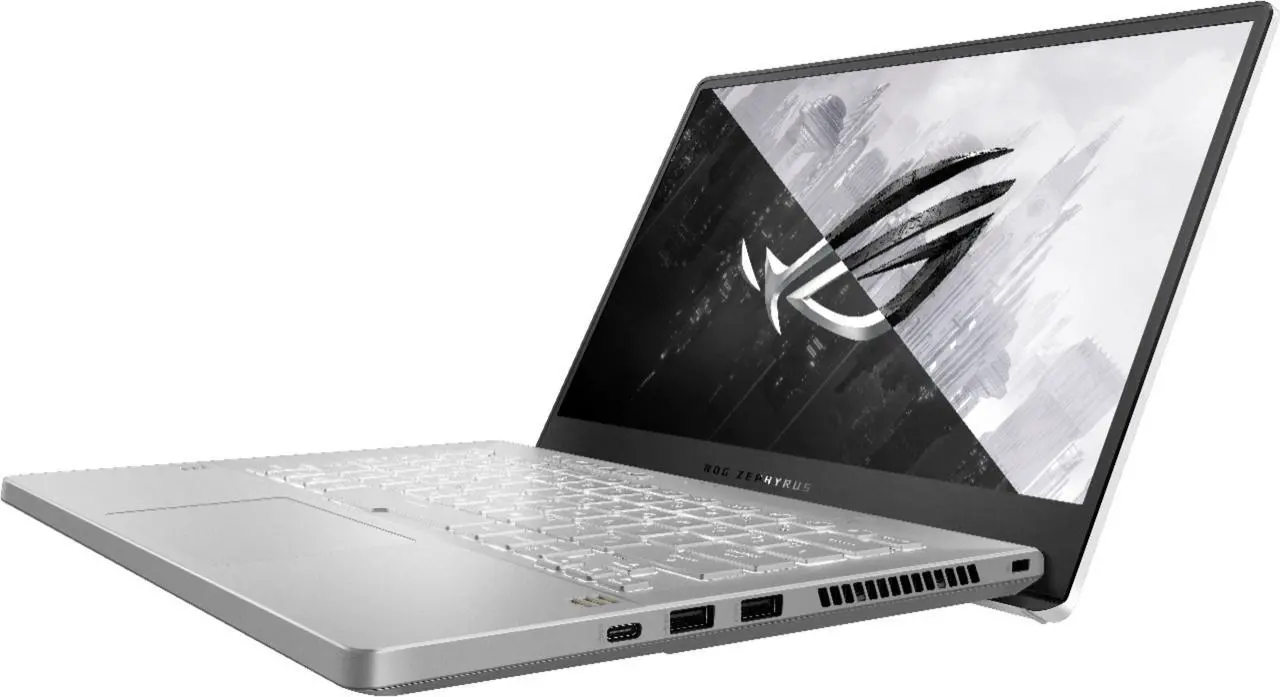 Alt view image 3 of 13 - ASUS - ROG Zephyrus 14" Gaming Laptop - AMD Ryzen 9 - 16GB Memory - NVIDIA GeForce RTX 3060 - 1TB SSD - Moonlight White - Moonlight White Notebook GA401QM-211.ZG14