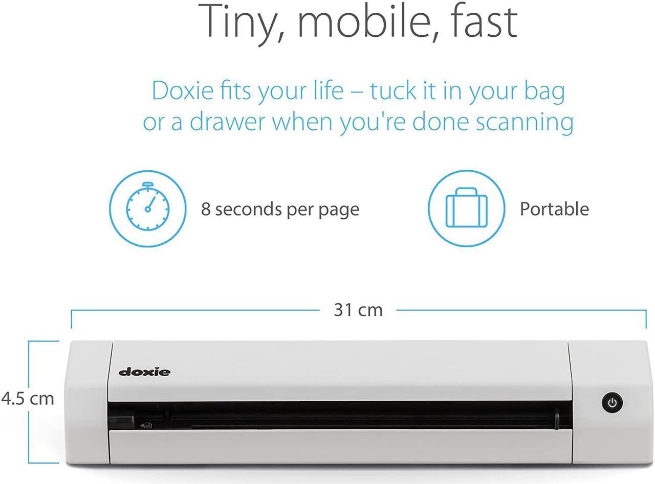 Alt view image 4 of 7 - Doxie Go SE Wi-Fi - The Smarter Wi-Fi Scanner with Rechargeable Battery & Amazing Software