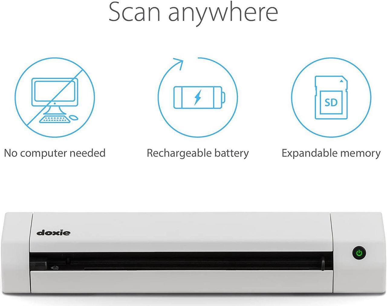 Alt view image 3 of 7 - Doxie Go SE Wi-Fi - The Smarter Wi-Fi Scanner with Rechargeable Battery & Amazing Software
