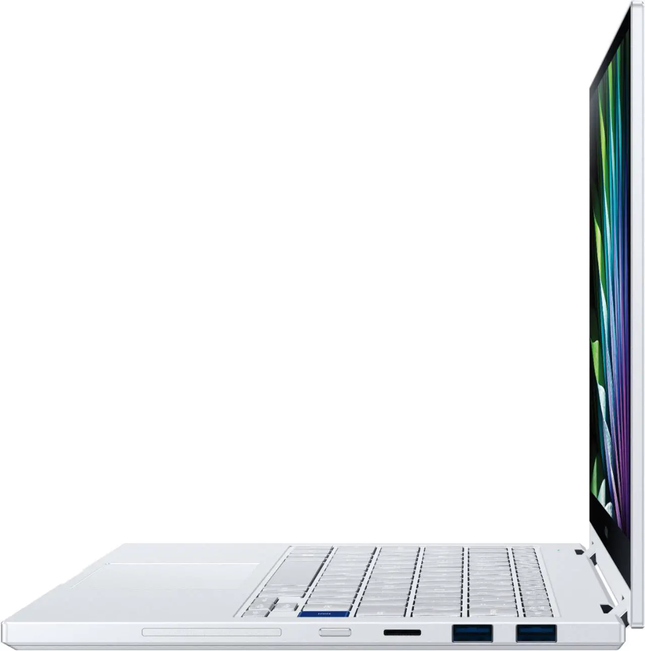 Alt view image 3 of 7 - Samsung - Galaxy Book Flex2 Alpha 13.3" QLED Touch-Screen Laptop - Intel Core i5 - 8GB Memory - 256GB SSD - Royal Silver
Notebook Tablet
