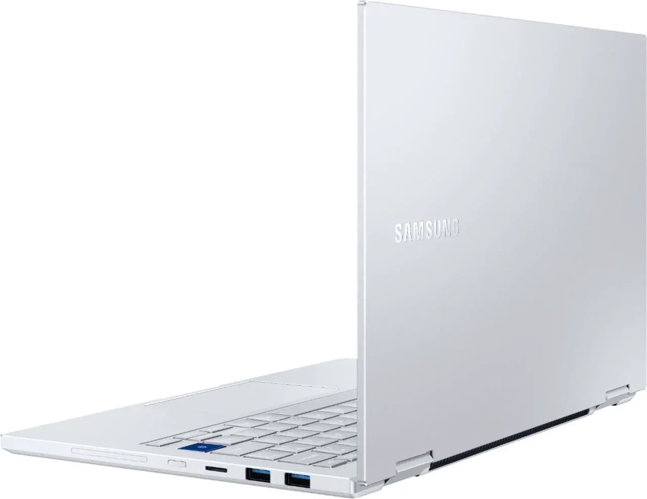 Alt view image 4 of 7 - Samsung - Galaxy Book Flex2 Alpha 13.3" QLED Touch-Screen Laptop - Intel Core i5 - 8GB Memory - 256GB SSD - Royal Silver
Notebook Tablet
