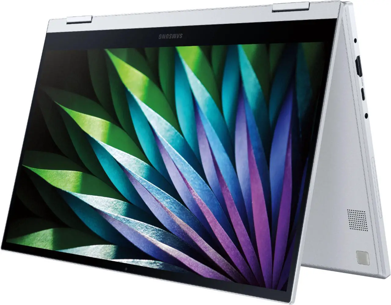 Alt view image 6 of 7 - Samsung - Galaxy Book Flex2 Alpha 13.3" QLED Touch-Screen Laptop - Intel Core i5 - 8GB Memory - 256GB SSD - Royal Silver
Notebook Tablet