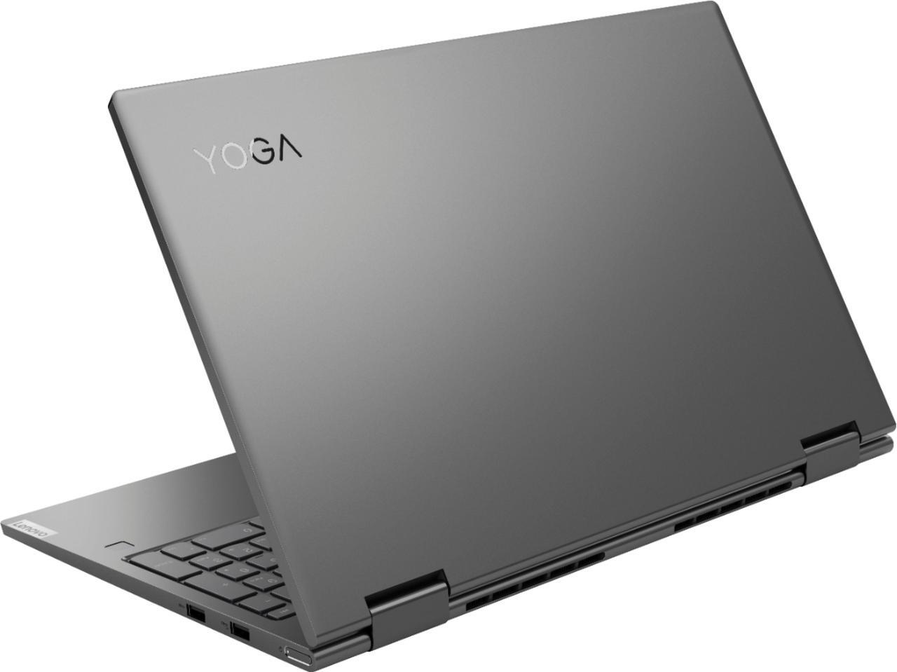 Alt view image 5 of 7 - Lenovo Yoga C740 2-in-1 15.6" Touch Screen Laptop - Intel Core i5 - 8GB Memory - 512GB SSD + 32GB Optane H10 - Iron Grey 81TD0078US Tablet Notebook