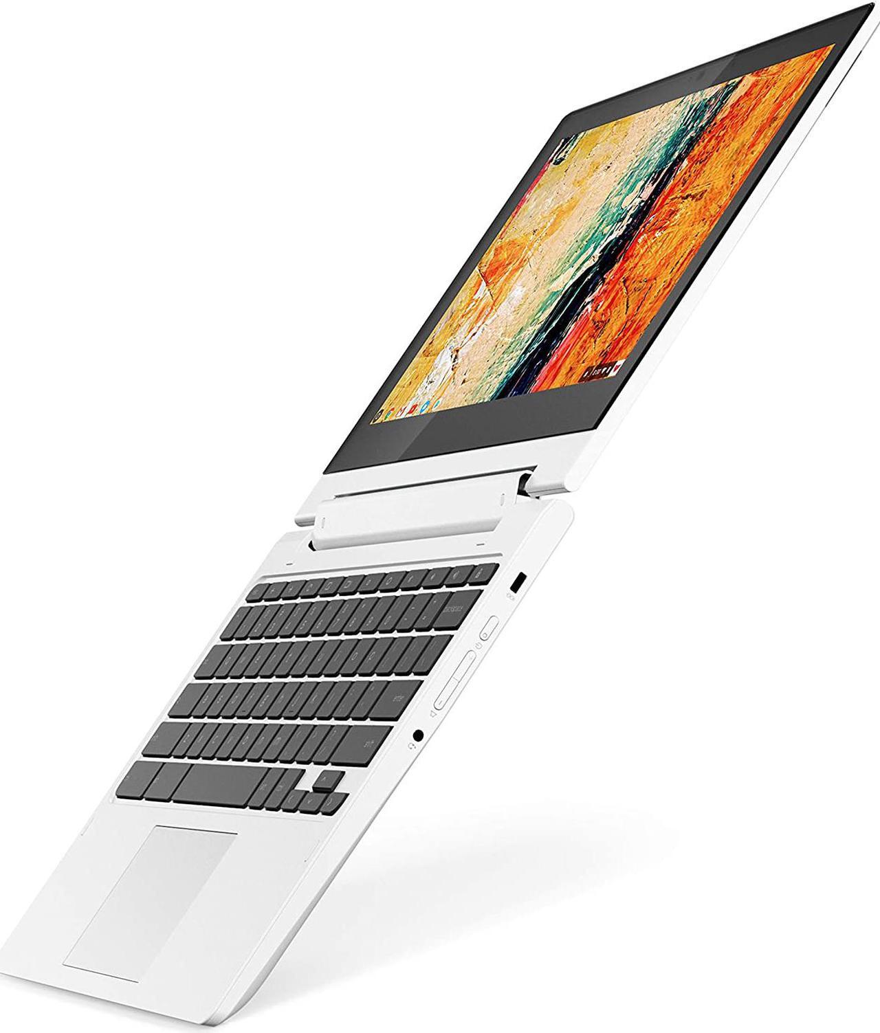 Alt view image 5 of 11 - Lenovo Chromebook Flex 3 11" Laptop, 11.6-Inch HD (1366 x 768) IPS Display, MediaTek MT8173C Processor, 4GB LPDDR3, 64 GB eMMC, Chrome OS, 82HG0006US, Blizzard White