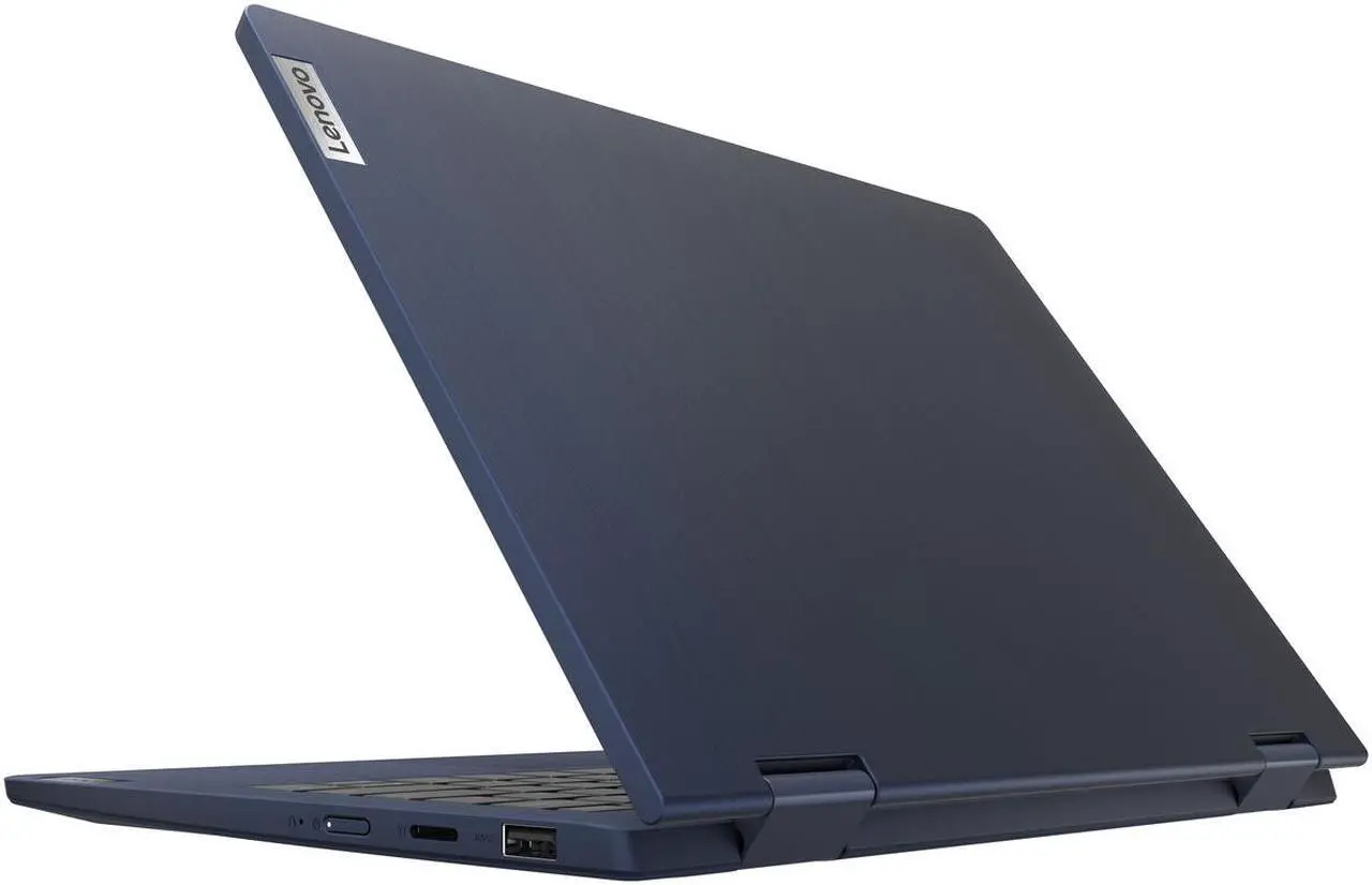 Alt view image 4 of 16 - Lenovo Chromebook Flex 3 11.6" Touchscreen Laptop, Intel Celeron N4020, 4GB RAM, 32GB eMMC HD, Chrome OS, Abyss Blue, 82BB0009US Notebook PC Tablet