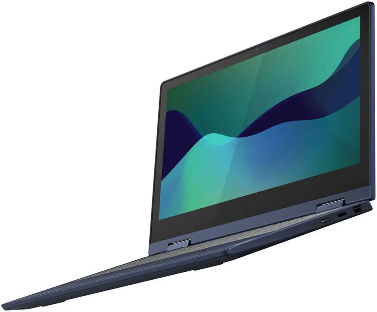 Alt view image 2 of 16 - Lenovo Chromebook Flex 3 11.6" Touchscreen Laptop, Intel Celeron N4020, 4GB RAM, 32GB eMMC HD, Chrome OS, Abyss Blue, 82BB0009US Notebook PC Tablet