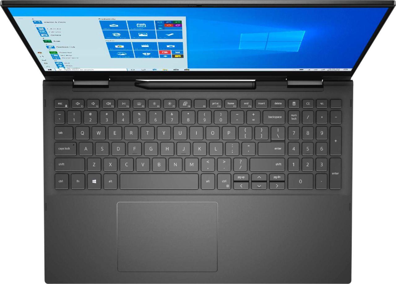 Alt view image 4 of 5 - Dell - Inspiron 7000 2-in-1 - 15.6" UHD Touch Laptop - 11th Gen Intel Core i7 - Xe MAX - 16GB RAM - 1TB SSD+32GB Optane - Black
i7506-7965BLK-PUS Notebook