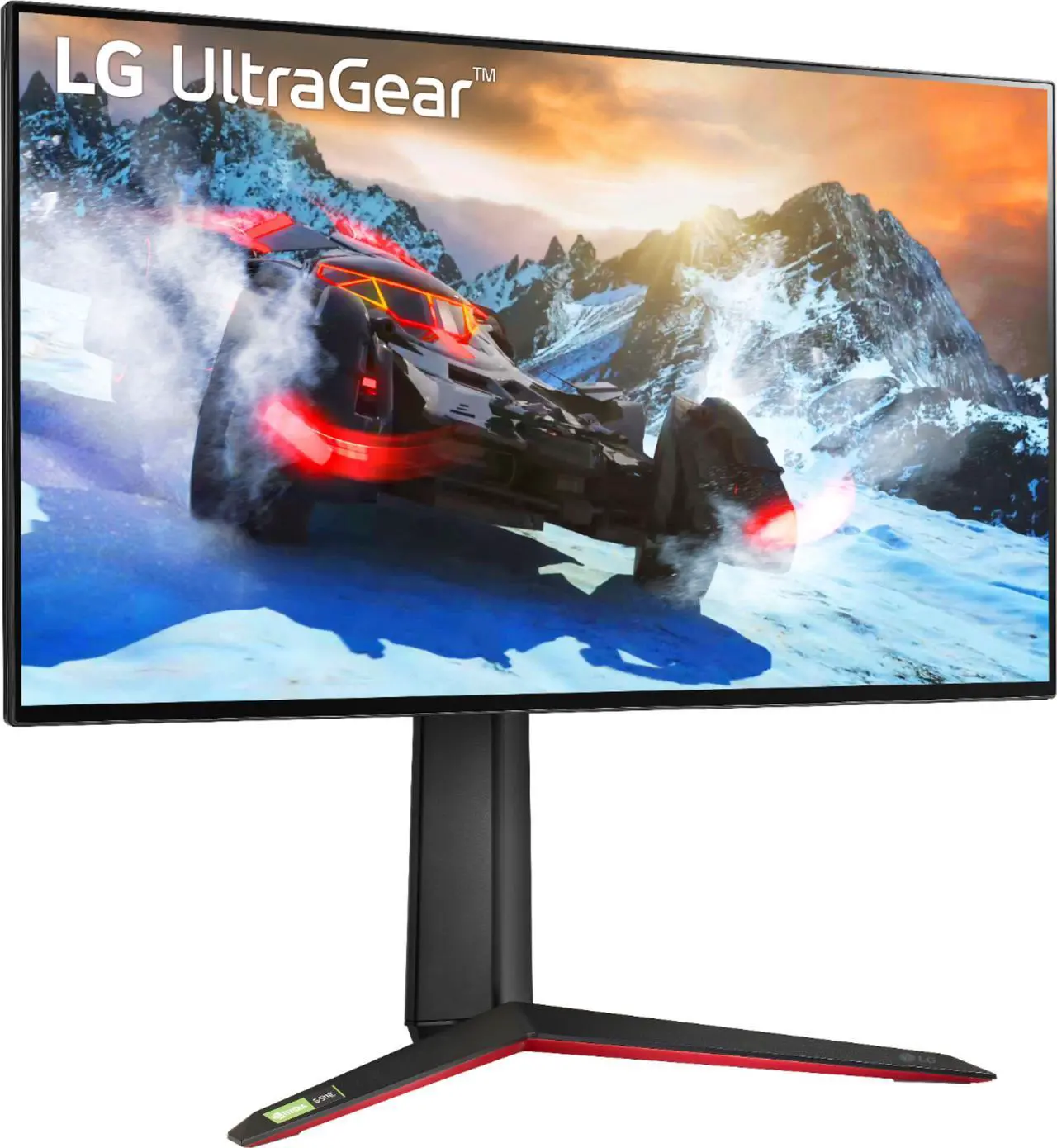 Main image of LG - 27” UltraGear UHD Nano IPS 1ms 144Hz Gaming Monitor with NVIDIA G-SYNC Compatible with AMD FreeSync Premium Pro - Black