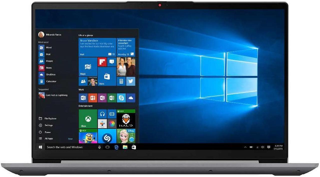 Alt view image 2 of 7 - Lenovo IdeaPad 3 15.6" Touchscreen Laptop - 11th Gen Intel Core i5-1135G7 - 1080p 82H800KAUS Notebook 12GB Memory 512GB SSD