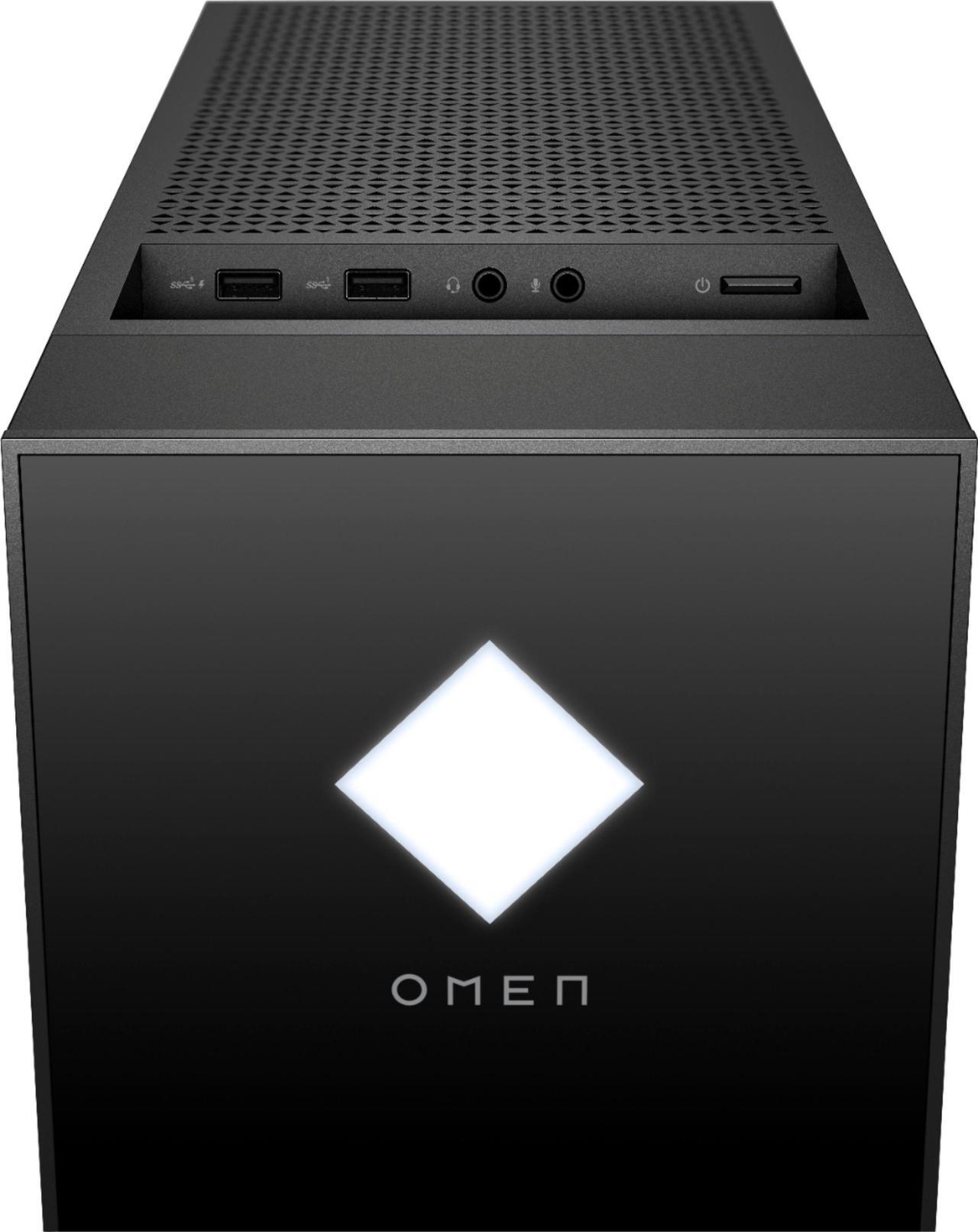 Alt view image 2 of 19 - HP OMEN - 30L Gaming Desktop - AMD Ryzen 7 - 16GB Memory - NVIDIA® GeForce RTX™ 3060 Ti - 1TB SSD - Shadow Black PC Computer GT13-1194