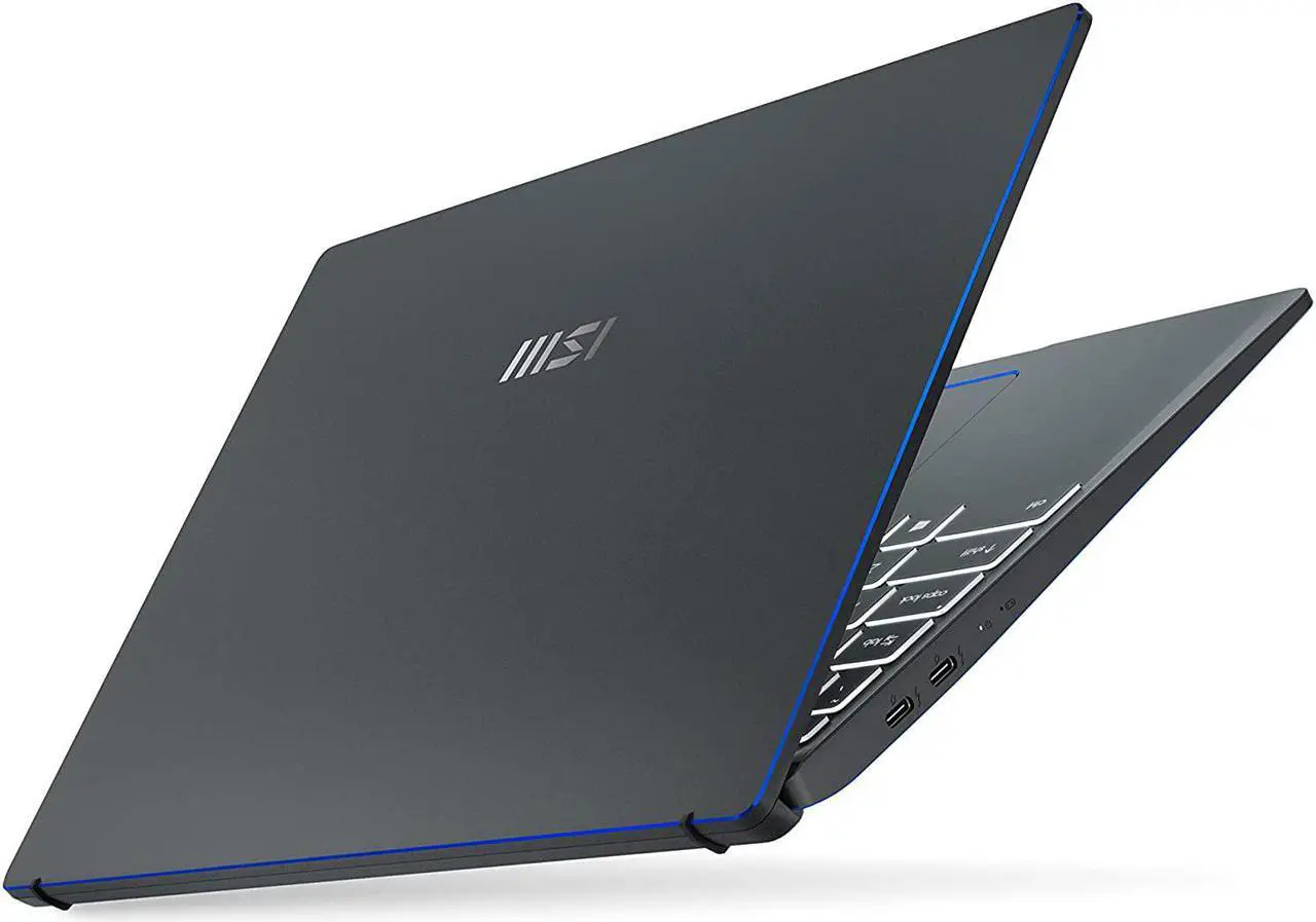 Alt view image 6 of 7 - MSI Prestige 14 Evo Professional Laptop: 14" FHD Ultra-Thin Bezel Display, Intel Core i5-1135G7, Intel Iris Xe, 16GB RAM, 512GB NVMe SSD, Thunderbolt 4, Win10 Home, Intel Evo, Carbon Gray (A11M-628)