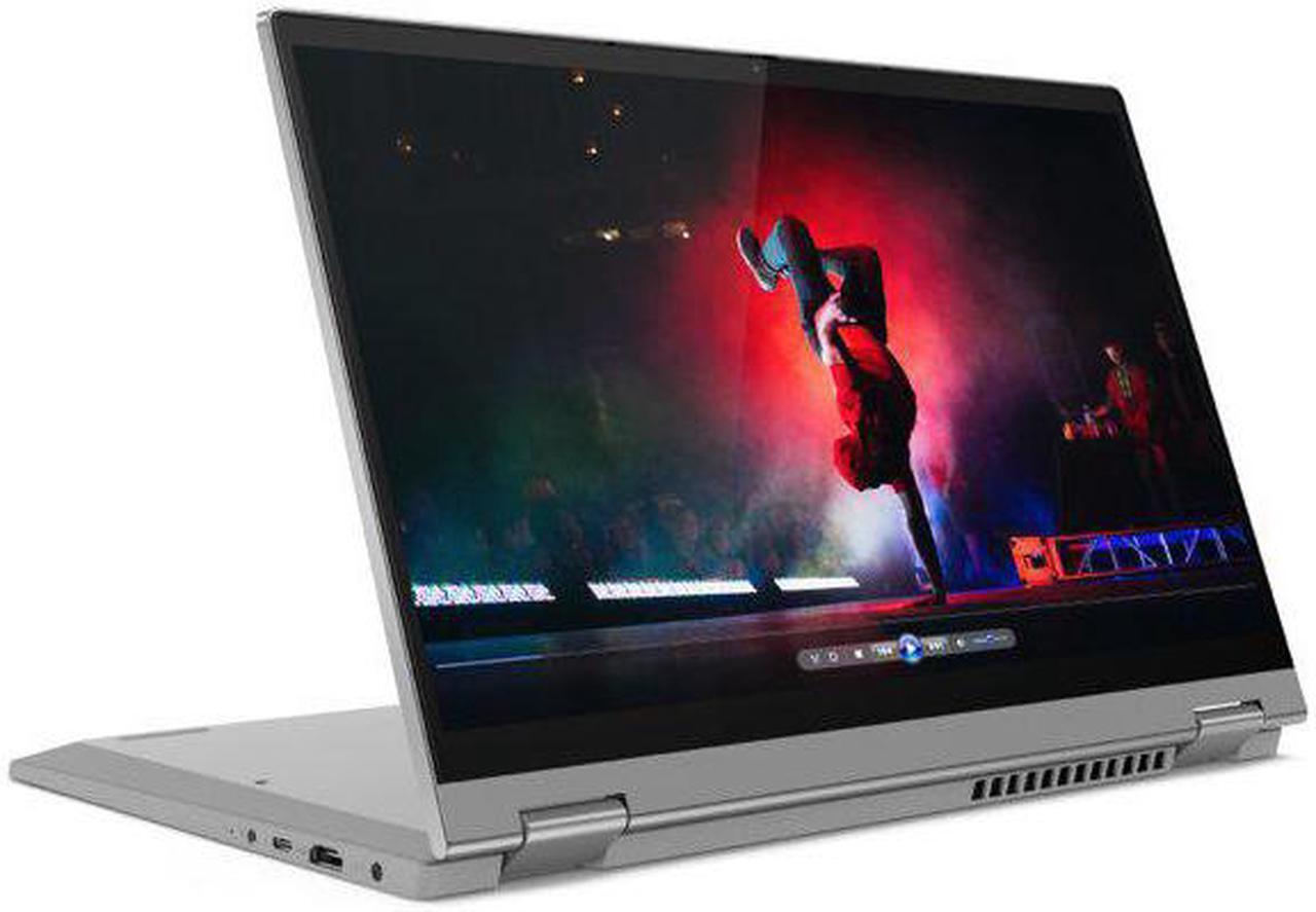 Alt view image 2 of 12 - Lenovo Ideapad Flex 5i 14" FHD 2-in-1 Touchscreen Laptop, Intel Core i3, 4GB RAM, 128GB SSD, Platinum Gray, Windows 10 in S Mode, 82HS00FSUS Notebook