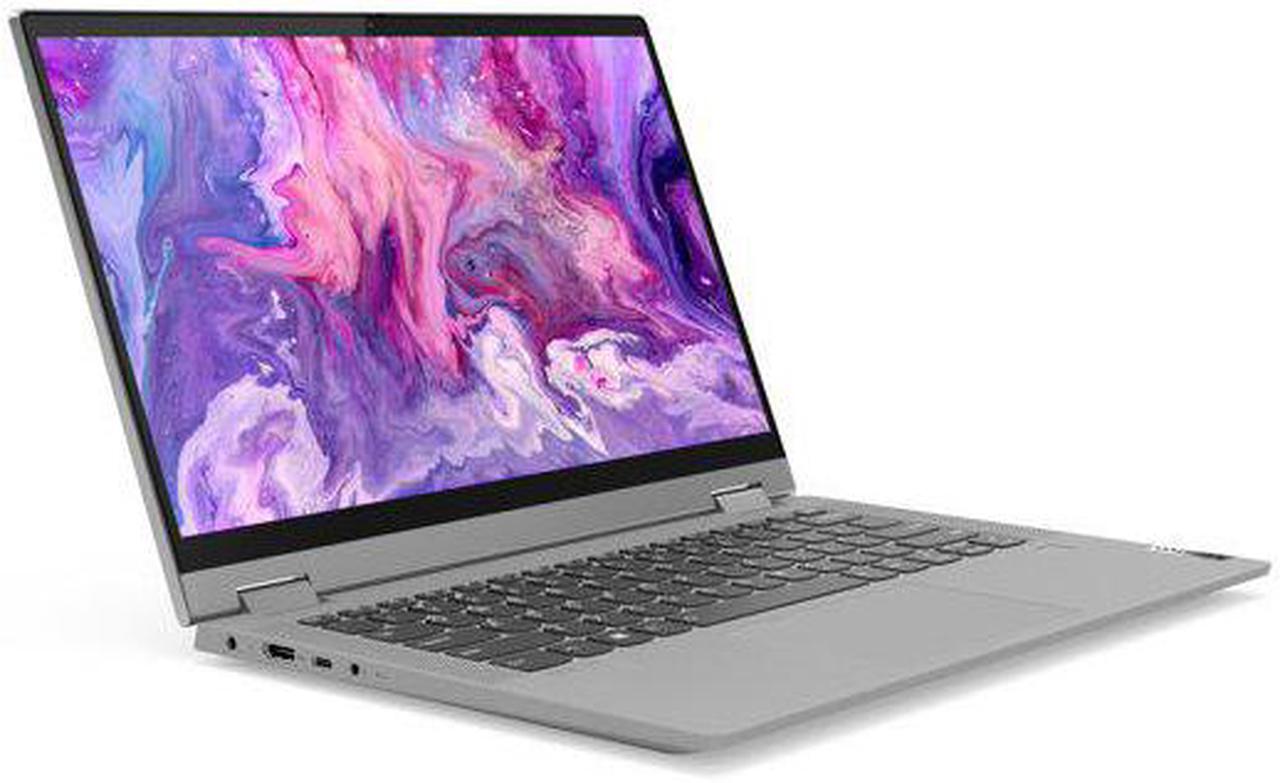 Alt view image 3 of 12 - Lenovo Ideapad Flex 5i 14" FHD 2-in-1 Touchscreen Laptop, Intel Core i3, 4GB RAM, 128GB SSD, Platinum Gray, Windows 10 in S Mode, 82HS00FSUS Notebook