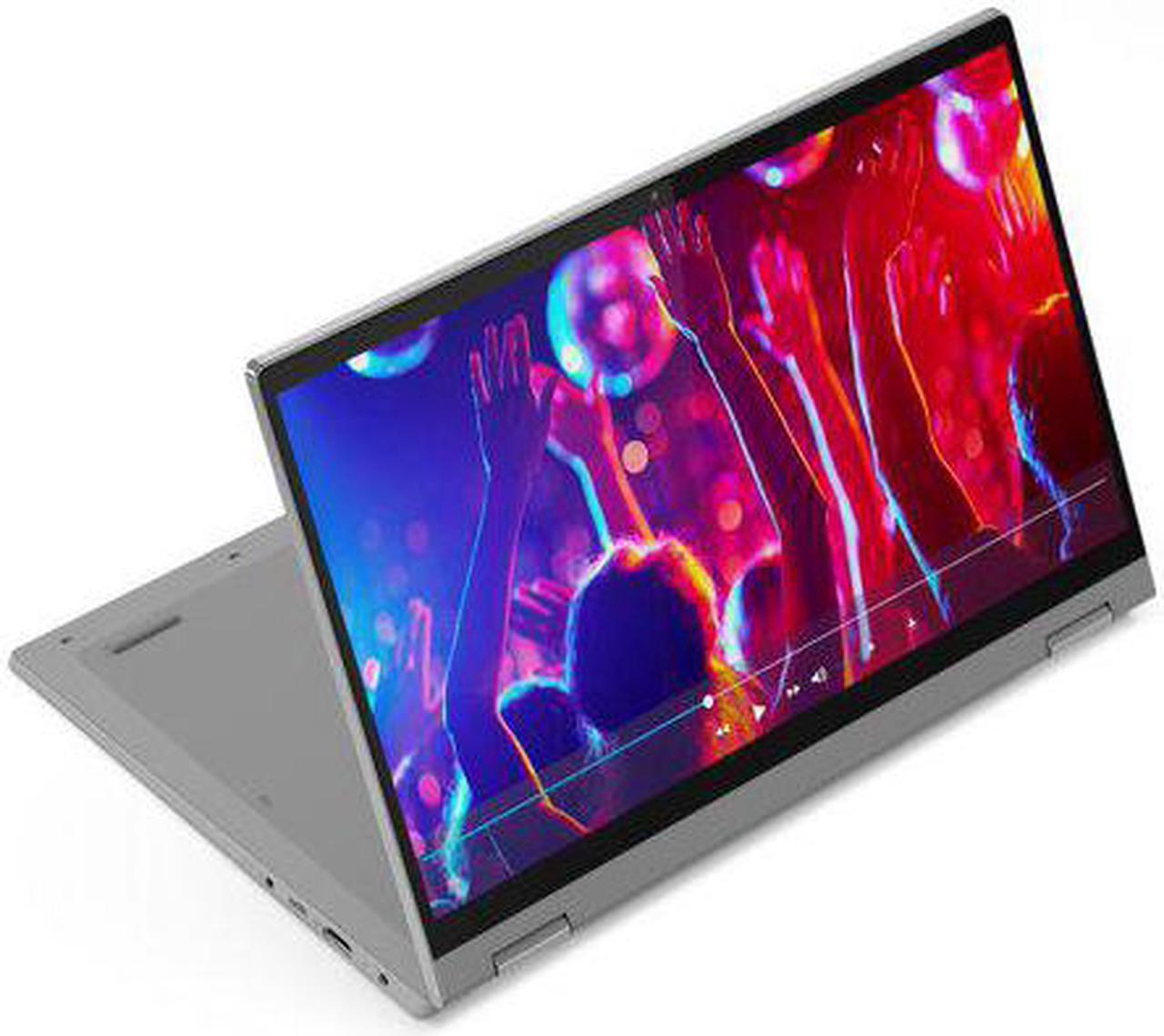 Alt view image 4 of 12 - Lenovo Ideapad Flex 5i 14" FHD 2-in-1 Touchscreen Laptop, Intel Core i3, 4GB RAM, 128GB SSD, Platinum Gray, Windows 10 in S Mode, 82HS00FSUS Notebook