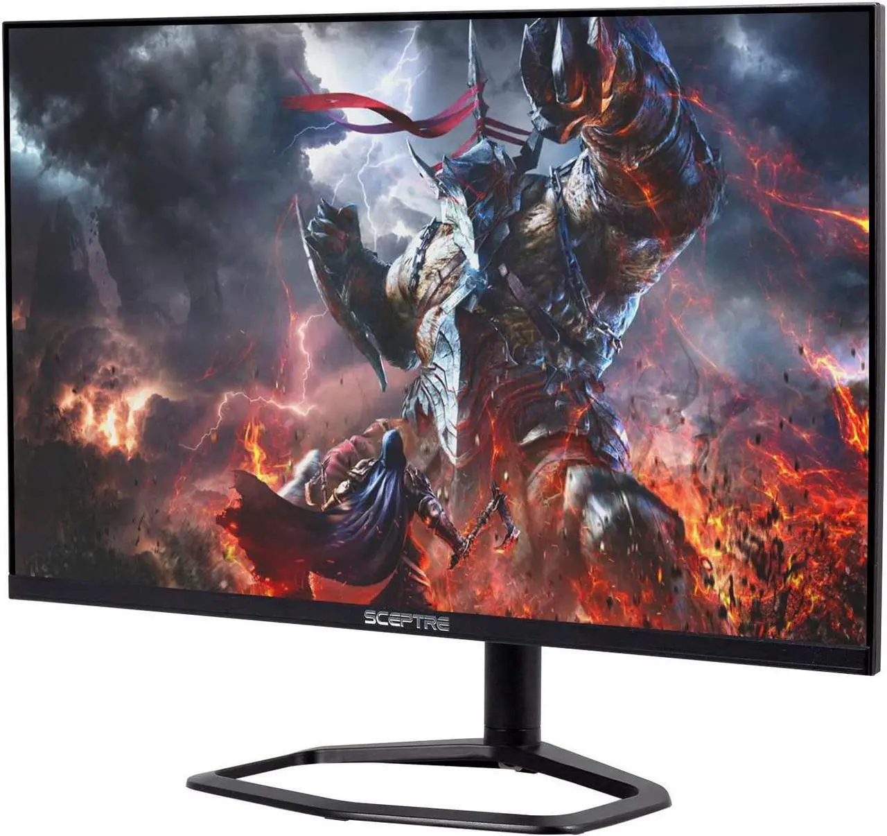 Main image of Sceptre 27 inch 240Hz 1080p Gaming Monitor AMD FreeSync Premium HDMI DisplayPort, Height Adjustable Build-in Speakers Gunmetal Black 2021 (E275B-FWD240)