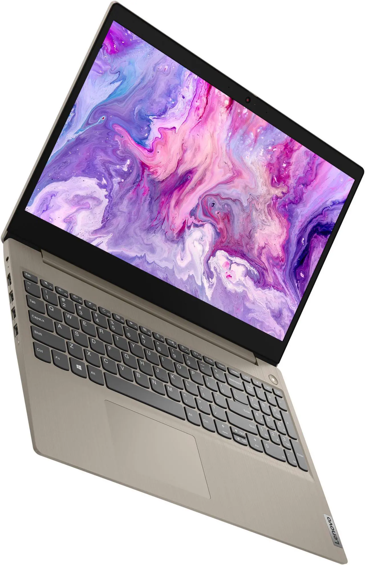 Alt view image 2 of 16 - Lenovo - IdeaPad 3 15" HD Touch Screen Laptop - Intel Core i3-1115G4 - Intel UHD Graphics - 8GB Memory - 256GB SSD - Almond Notebook 81X800KLUS