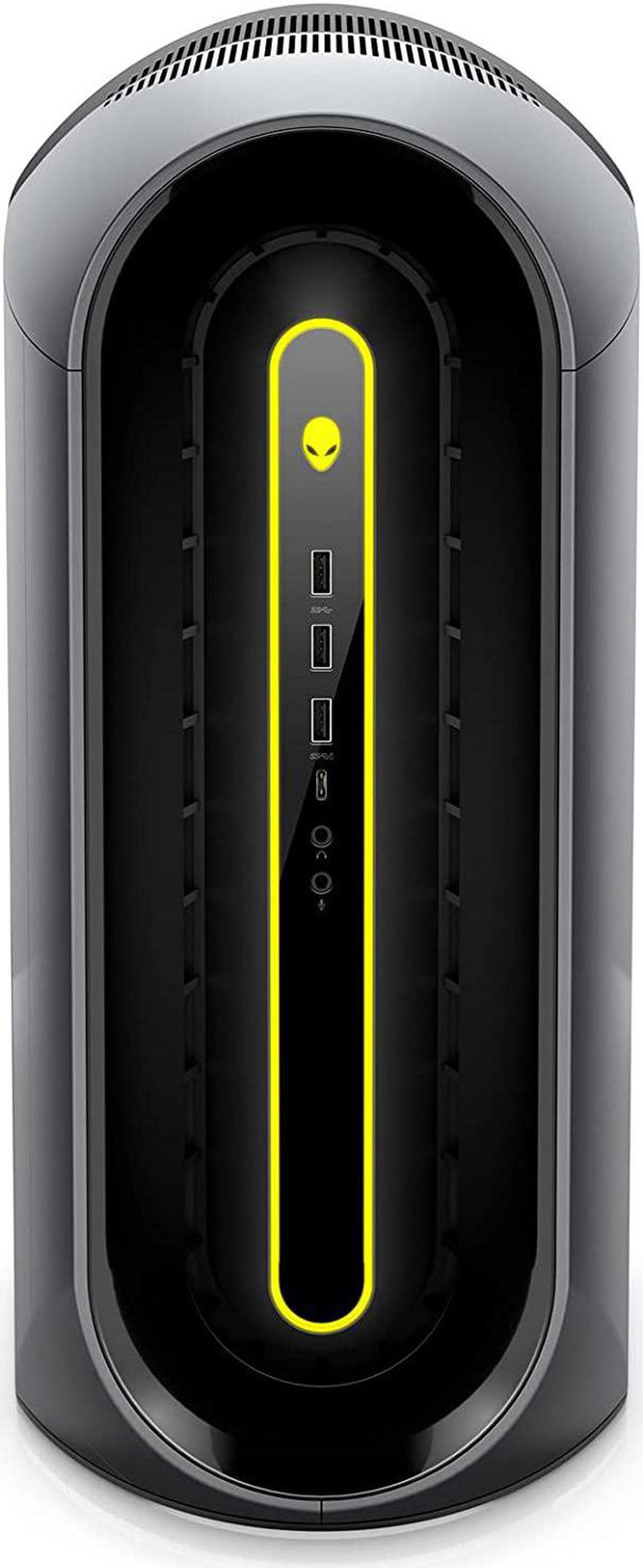 Alt view image 5 of 7 - Dell Alienware Aurora R10 Gaming Desktop - AMD Ryzen 7 5800, 16GB DDR4 RAM, 1TB SSD, NVIDIA GeForce RTX 3080, Liquid Cooling, Killer WiFi 6, Windows 11 Home - Black PC Computer AWAUR10-A430BLK-PUS