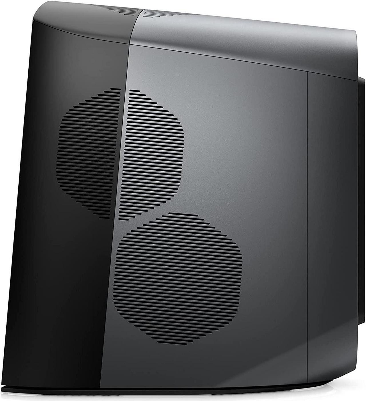 Alt view image 4 of 7 - Dell Alienware Aurora R10 Gaming Desktop - AMD Ryzen 7 5800, 16GB DDR4 RAM, 1TB SSD, NVIDIA GeForce RTX 3080, Liquid Cooling, Killer WiFi 6, Windows 11 Home - Black PC Computer AWAUR10-A430BLK-PUS