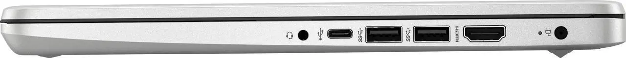 Alt view image 5 of 12 - HP 14-fq0033dx 14" HD Laptop AMD Ryzen 3 3250U 2.6 GHz up to 3.5 GHz AMD Radeon 8GB DDR4-2400 RAM 128GB SATA 3 M.2 SSD Windows 11 Home in S mode - 6A2P1UA